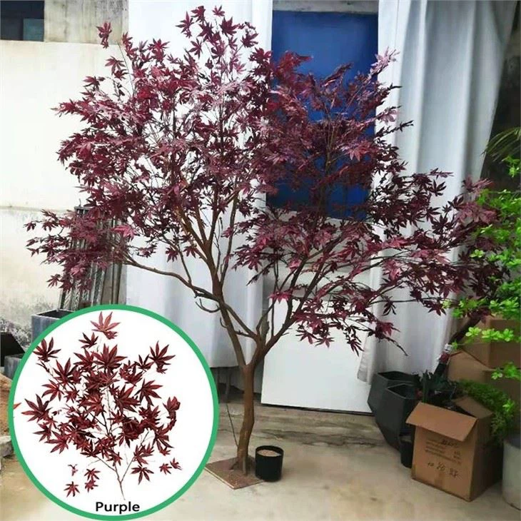 Artificial Janpanese Red Maple Tree Artificial Janpanese Red Maple Tree